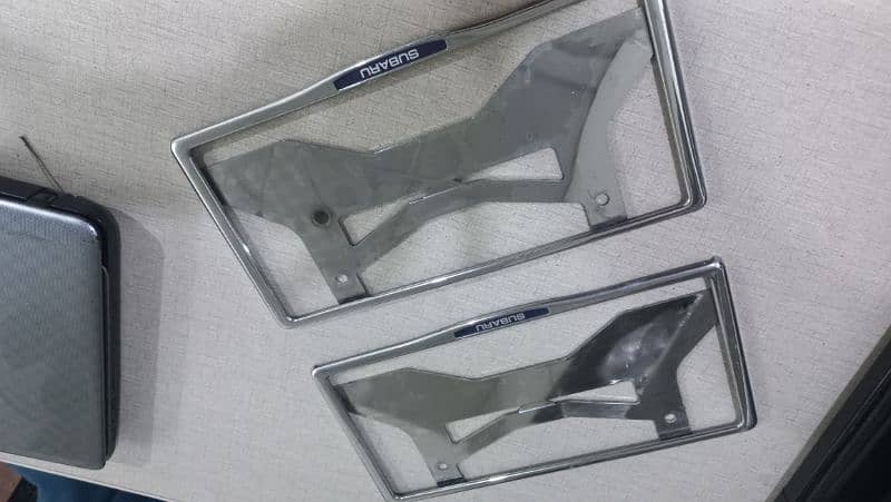 Car NO Plate Chrome Frame , Pair Price 7