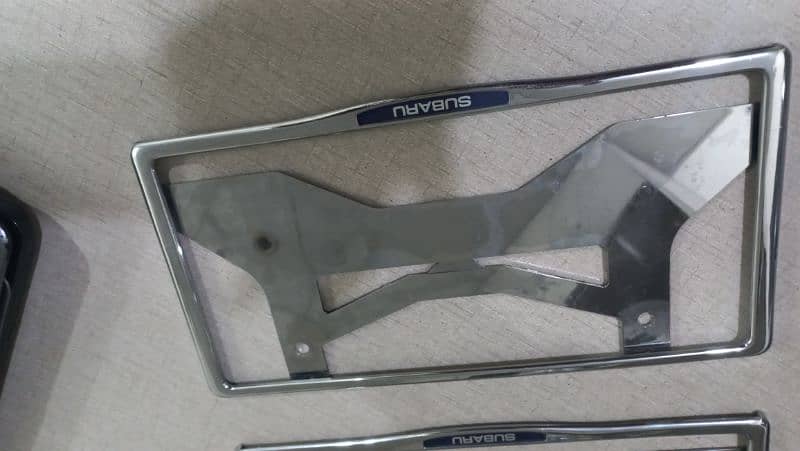 Car NO Plate Chrome Frame , Pair Price 8