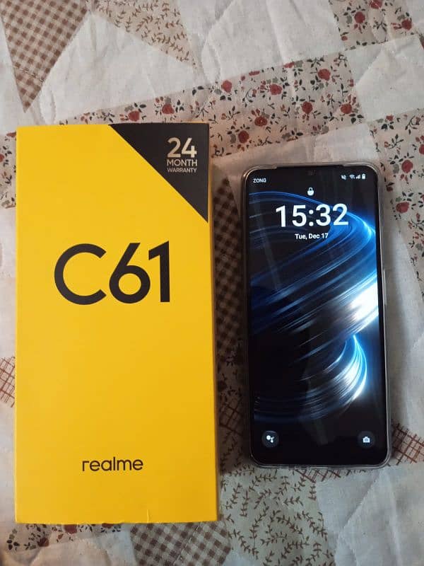 Brand New Realme C61 Mobile Phone Just One Day Used. 0