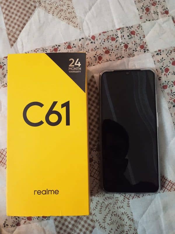 Brand New Realme C61 Mobile Phone Just One Day Used. 1