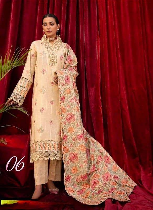 Fiza noor - Nooriya 3 PCs Women unstitched Suit 3