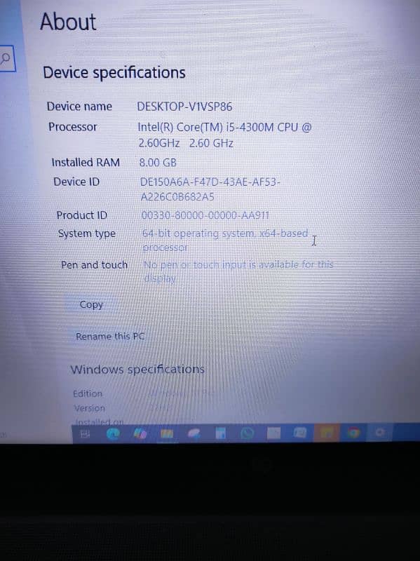 lenovo L490 i5 8th gen hp 650g1 i5 4th gen 13