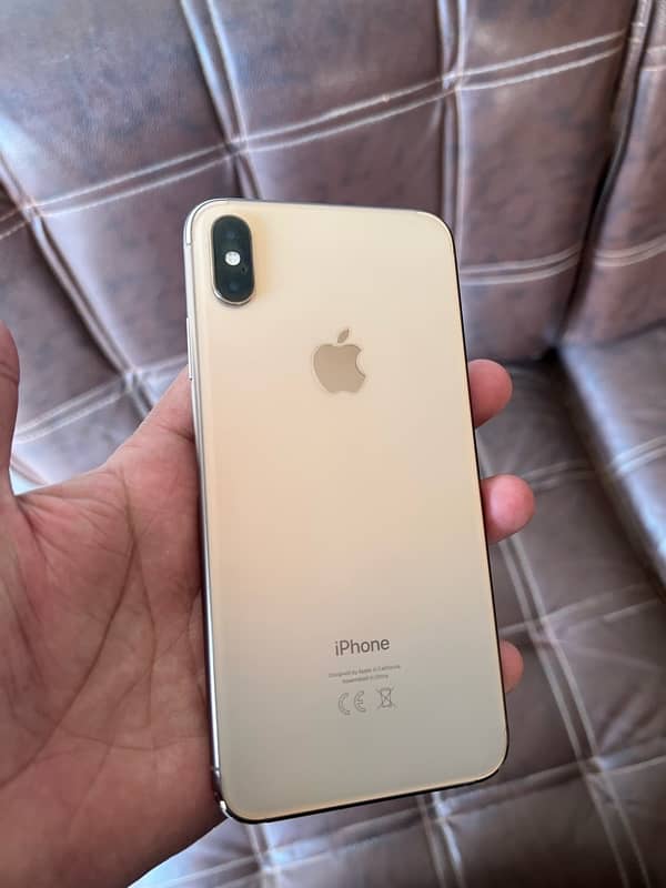 iPhone XS Max PTA Approved 64GB LLA model condition 9/10 1