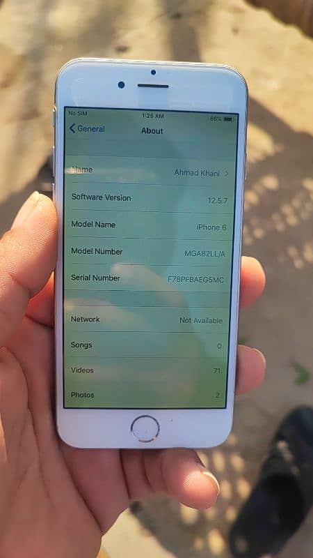 Iphone 6 16GB Battery Health 100 1