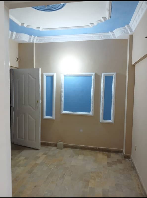 FLAT FOR SALE MUNIR BRIDGE VIEW GULISTAN E JAUHAR BLOCK 18 KARACHI. CONTACT 0331,8381586 0