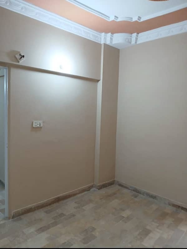 FLAT FOR SALE MUNIR BRIDGE VIEW GULISTAN E JAUHAR BLOCK 18 KARACHI. CONTACT 0331,8381586 9