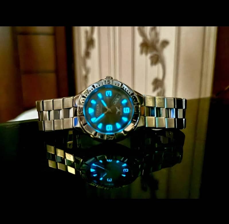 Citizen Vintage Blue Eagle / Citizen Watch / Original Watch for Sale 2