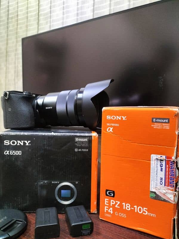 Sony 6500 with 18.105 0