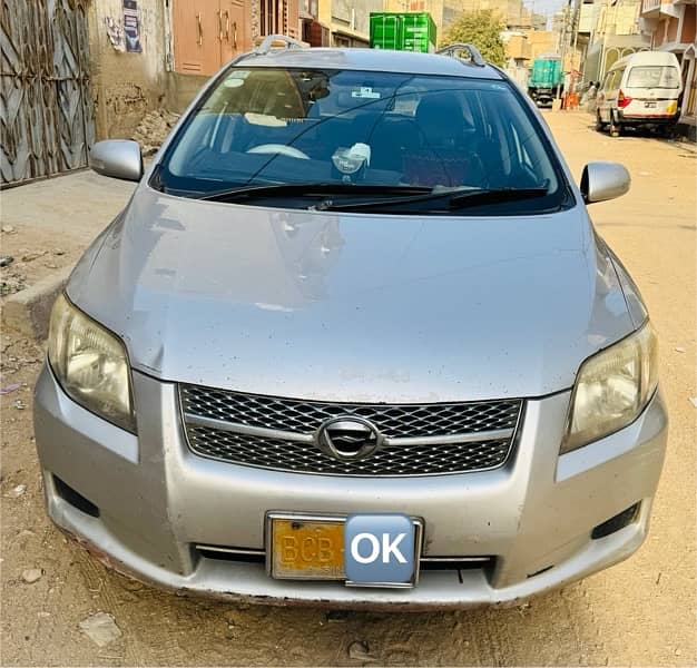 Toyota Fielder 2007/2014 registerd 0