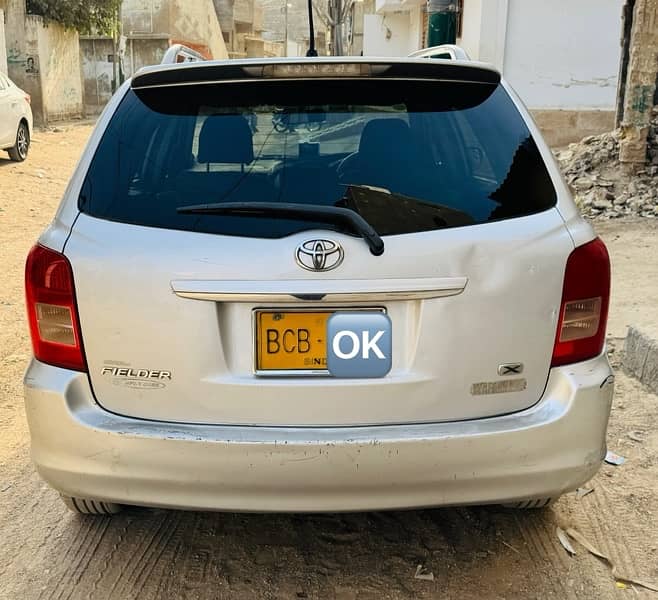 Toyota Fielder 2007/2014 registerd 2