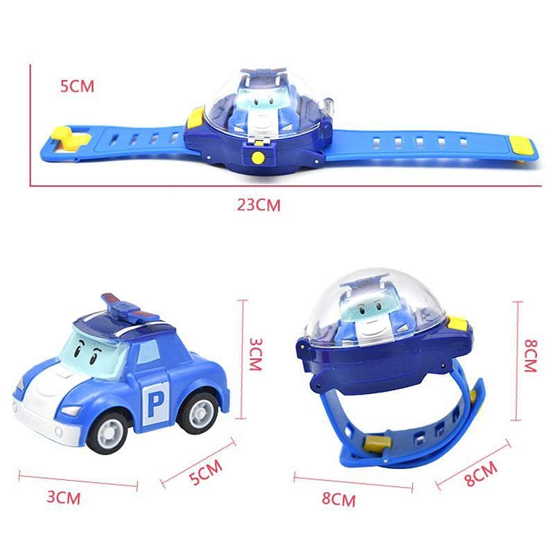 Wrist Watch Remote Control Car Toy USB Mini Cartoon Racing Car Toy 0