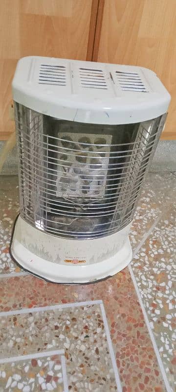 Nas Gas fency heater in well working condition 0