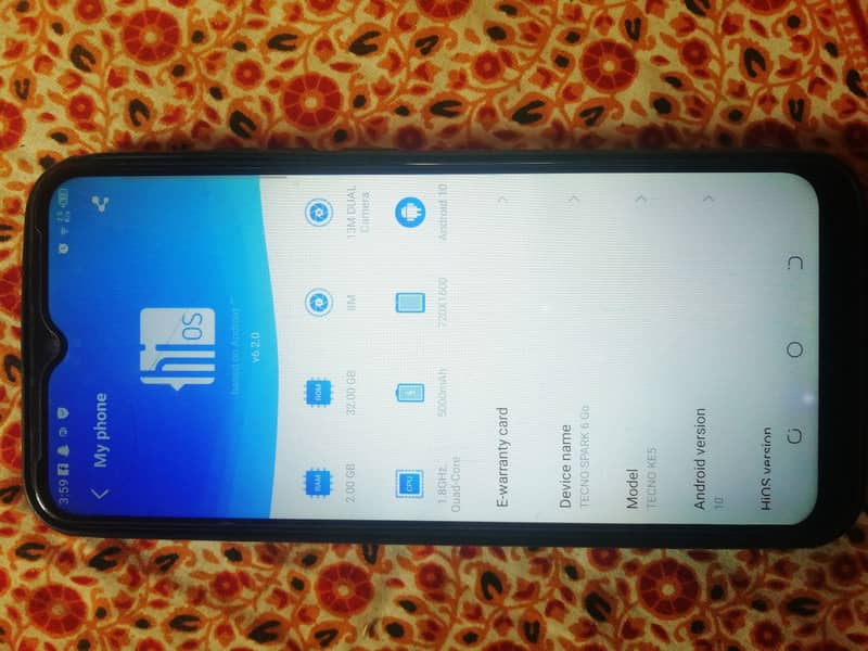 Tecno spark 6 everything is ok, condition ( 10/9 ) 5