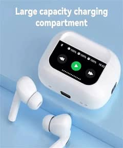 A9 pro (airpods pro 2) design Touch Screen ANC Wireless Headset TWS