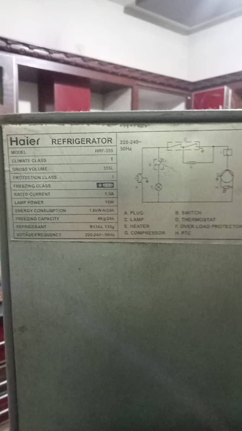 Haier Used Fridge 12