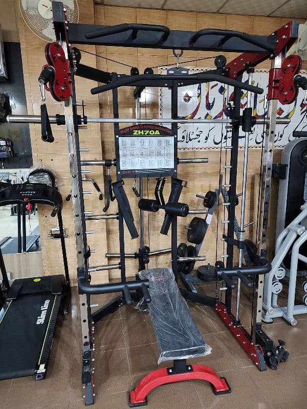 MULTI FUNCTION POWER RACK FITNESS MACHINE 2