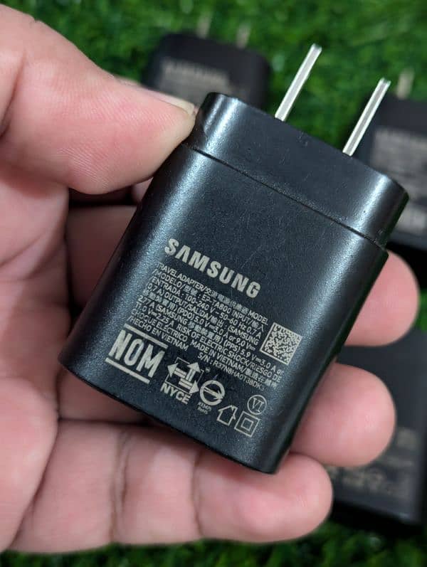 Samsung 25W Original Super Fast Charger 25watt PD Adopter Genuine 0