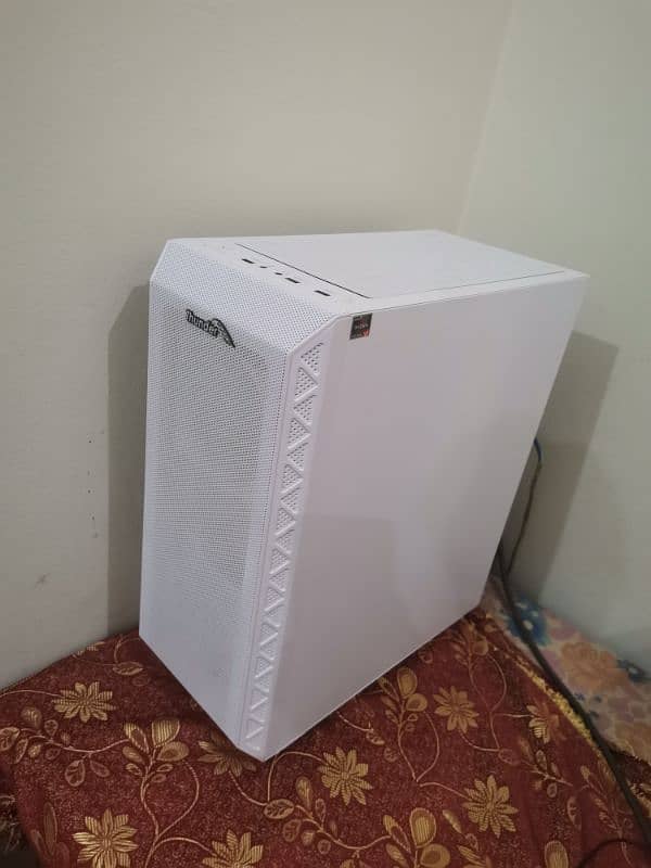 Thunder Furor Next Level TGC-225w ARGB ATX Case White – 3 ARGB Fans 0