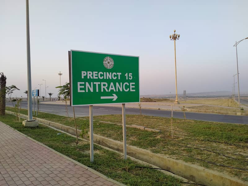 Precinct 15-A Residential plot of 125 Sq. Yd. Ideal Location of Bahria Town Karachi 6