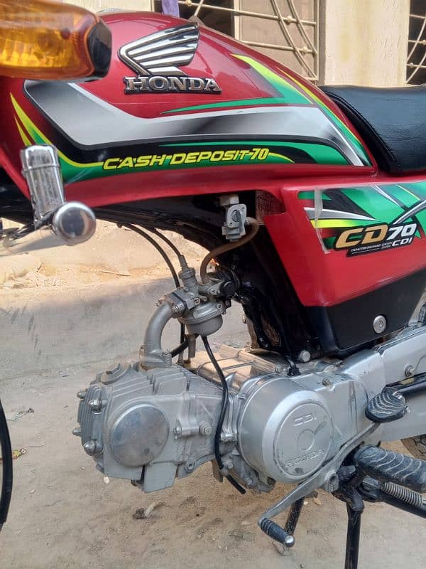 Honda CD 70 koi kaam ni ha 6