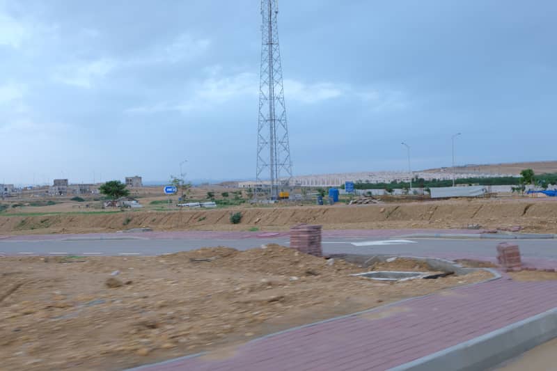 Precinct 27 Residential plot 125 Square yards near main Jinnah Avenue Bahria Town Karachi 1