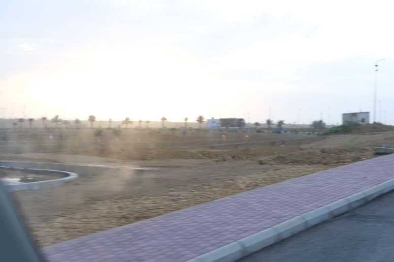 Precinct 27 Residential plot 125 Square yards near main Jinnah Avenue Bahria Town Karachi 2