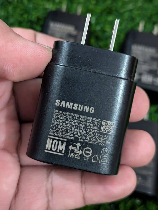 Samsung 25W Original Super Fast Charger 25watt PD Adopter Genuine 4