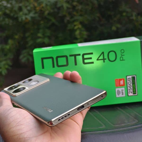 Infinix Note 40 Pro warranty 5 months box and charger 1