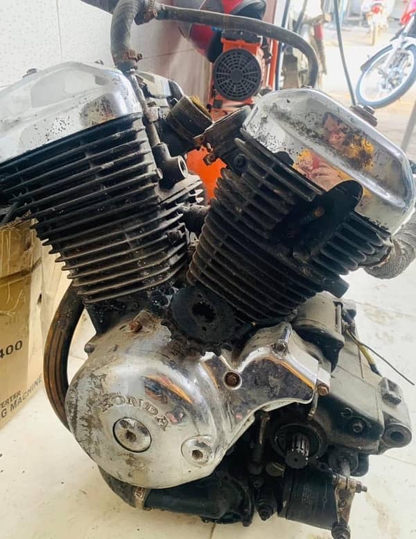 Honda b-twin 550cc complete engine 1