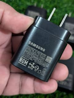 100% Original Samsung 25w Super Fast Charger PD 25Watt Adopter Type C