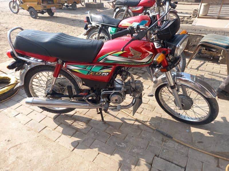 Honda 70 2022 all punjab regd 1