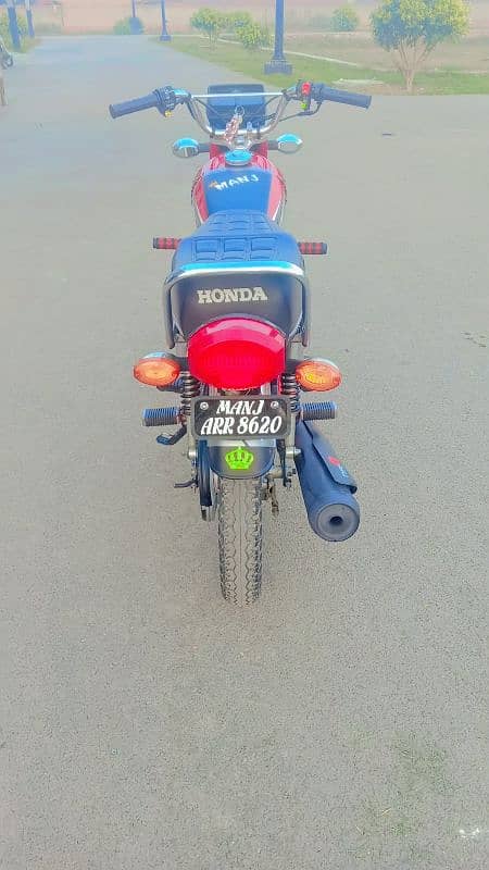 Honda cg 125 2023 model new condition 2