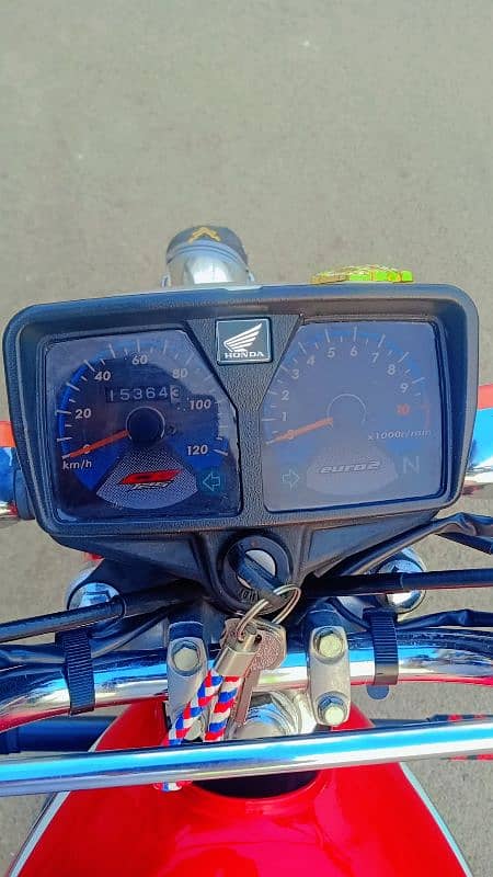 Honda cg 125 2023 model new condition 6