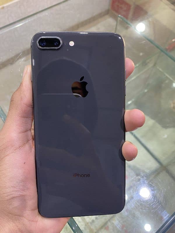 Iphone 8 plus official Pta Approved 64 Exchange possible 03185146868 0