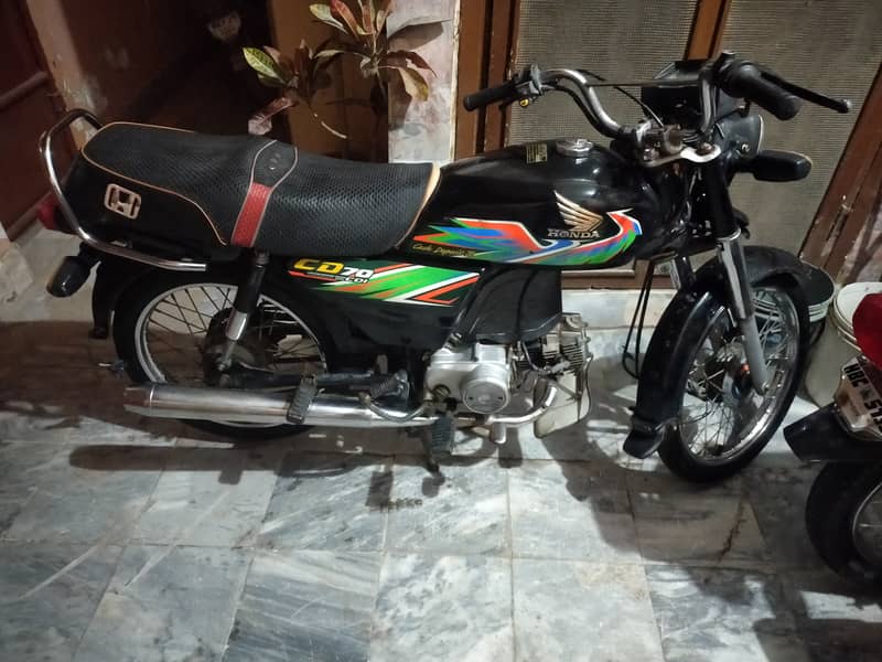 Honda CD 70 model 2021 8