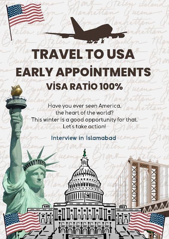 USA Early Appointments Available 0