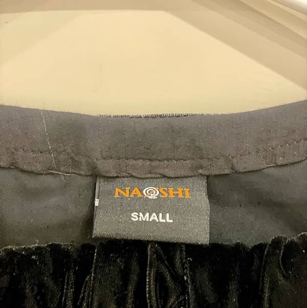 Black Velvet Formal Wear - Naqshi Brand (Size Small 2