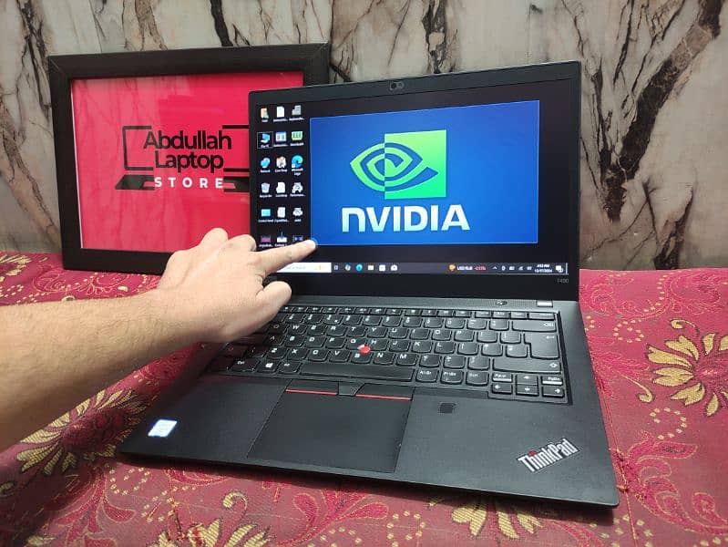 Lenovo Thinkpad T490 (Gaming Varient) 2GB NVidia Mx250 (Touch screen) 1