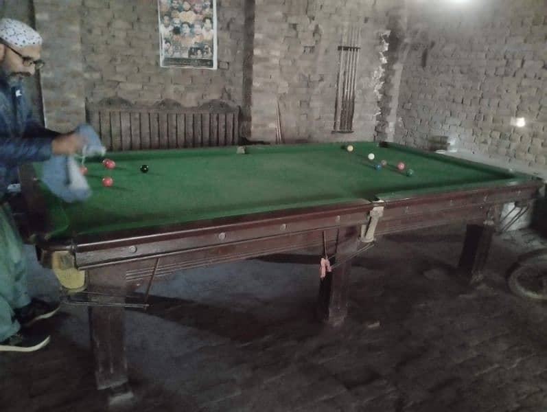 snooker table with stick's for sale 03248756973 5