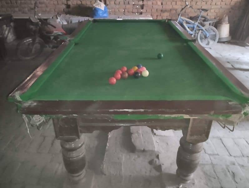 snooker table with stick's for sale 03248756973 6