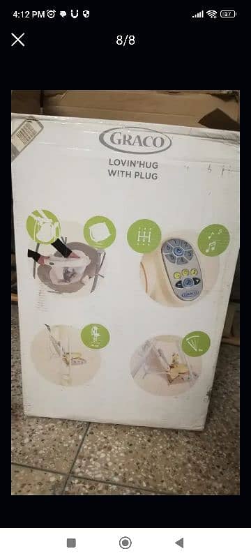 Baby Swing Graco Brand For Sale in Rawalpindi 7