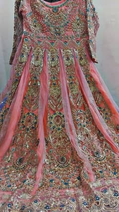 beautiful walima maxi full sleeves heavy embroidery branded