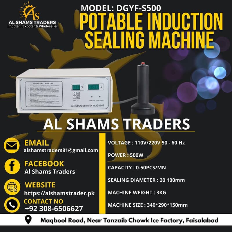 Sealing Machine / Potable Induction Sealing Machine. . 0