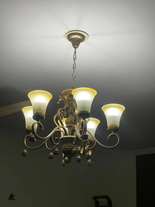 antique chandelier in elegant setting 1