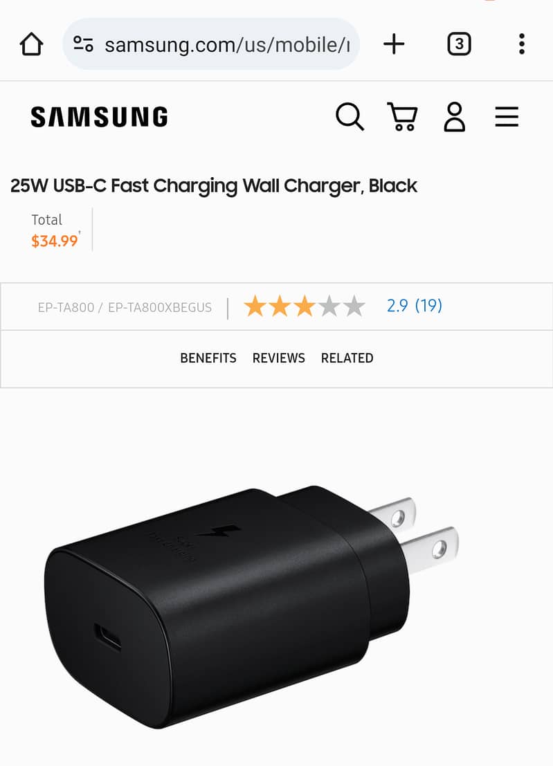 100% Original Samsung 25w Super Fast Charger PD 25Watt Adopter Type C 4