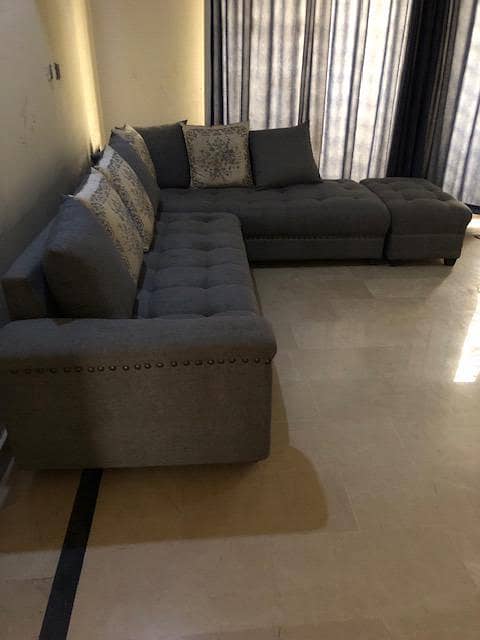 7 Seater L Shaped Sofa 1