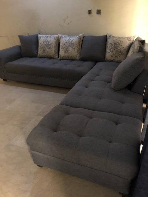 7 Seater L Shaped Sofa 2