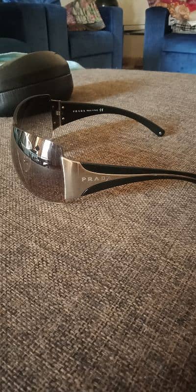 Prada Shield sunglasses brown SPR 041 1