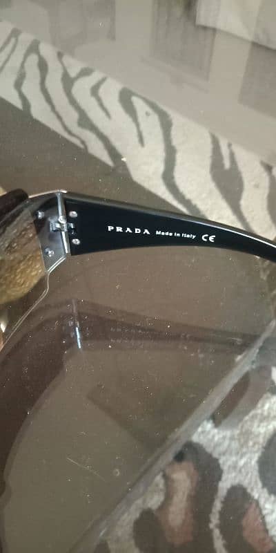 Prada Shield sunglasses brown SPR 041 2