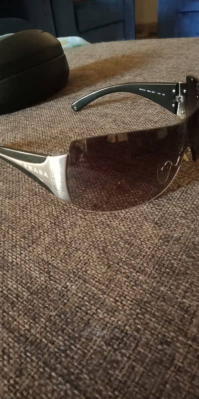 Prada Shield sunglasses brown SPR 041 3